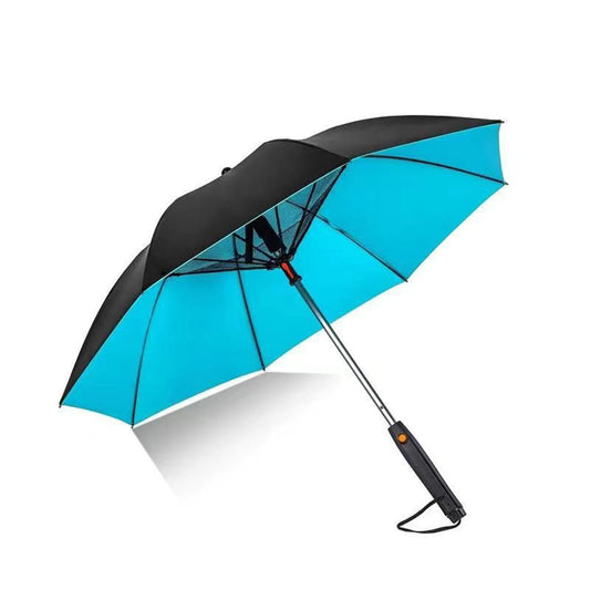 3 in 1 Umbrella With Fan And Mist Spray USB Rechargeable Portable Cooling Summer Sunshade Fan Bumbershoot Uv Blocking Umbrella